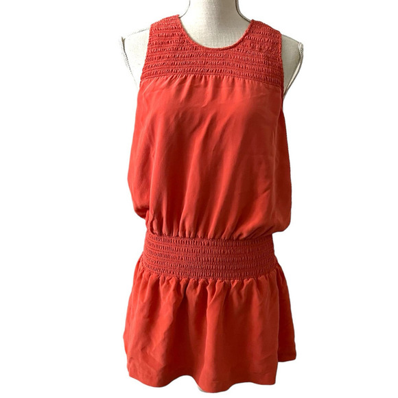 Joie Orange Moni dress size M - Picture 1 of 7